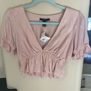 Forever 21 - size small, blush blouse, never worn